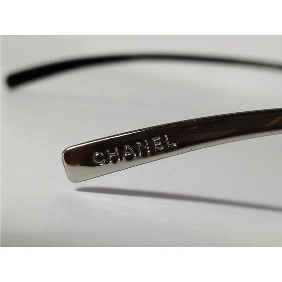 Vintage Chanel Swarovski Crystal rhinestone sunglasses 5077-B - Picture 10 of 13